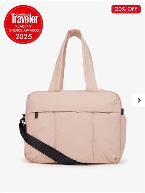 Calpak Luka Duffel in Rose Quartz - NWT